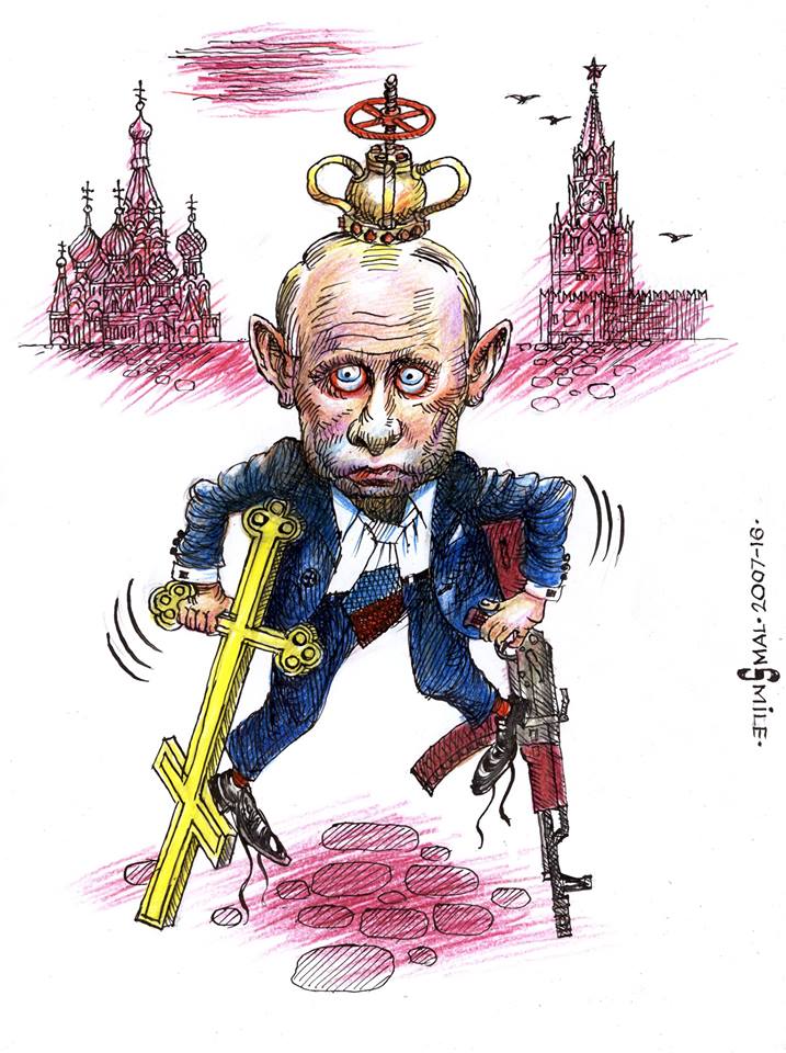 putin bilder comic