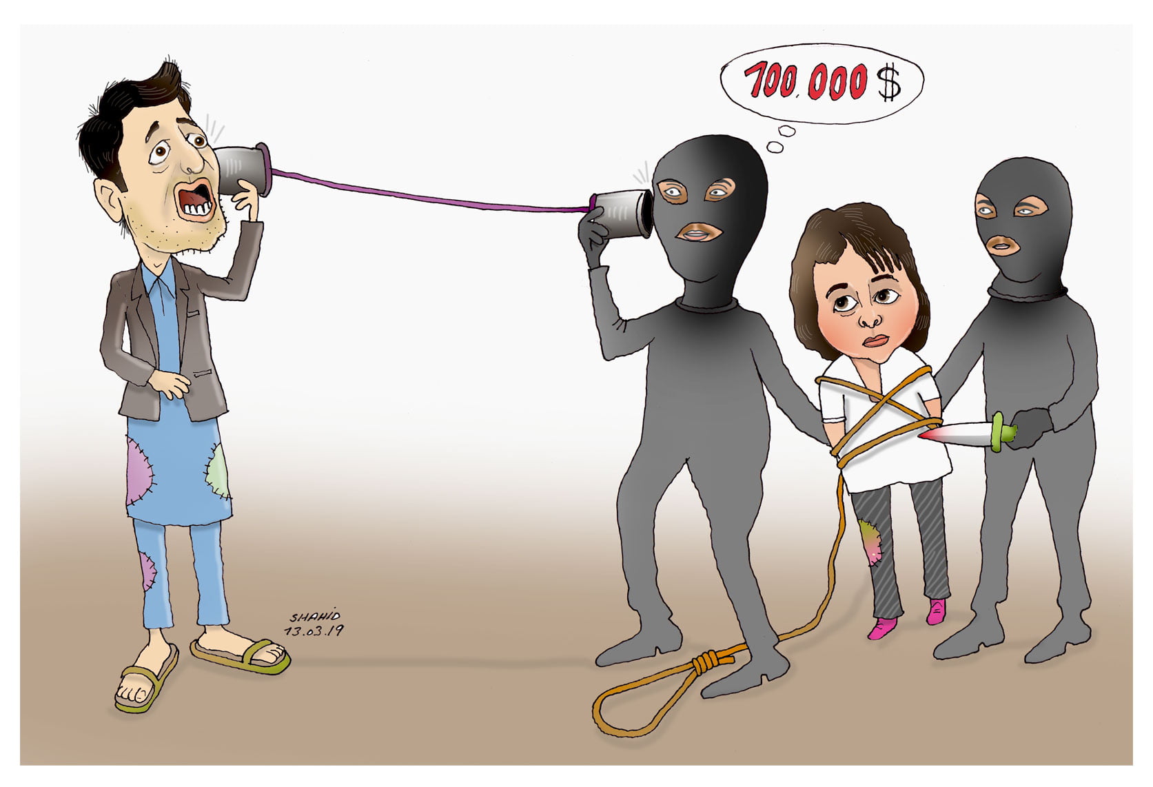 kidnapping cartoon