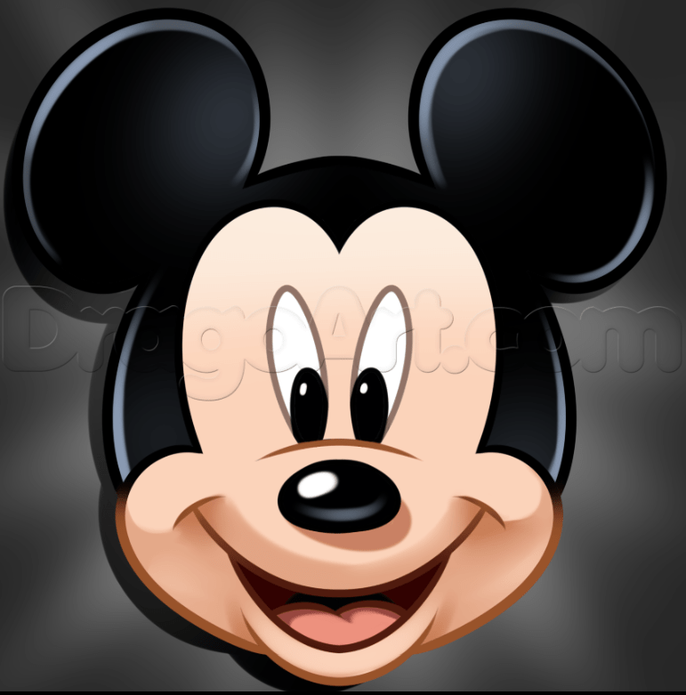 Draw A Mickey Mouse Draw Spaces