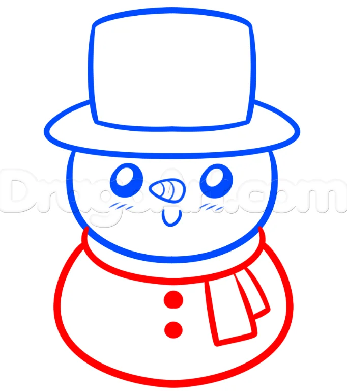 Drawing a snowman so real he might MELT! | Sandy Allnock