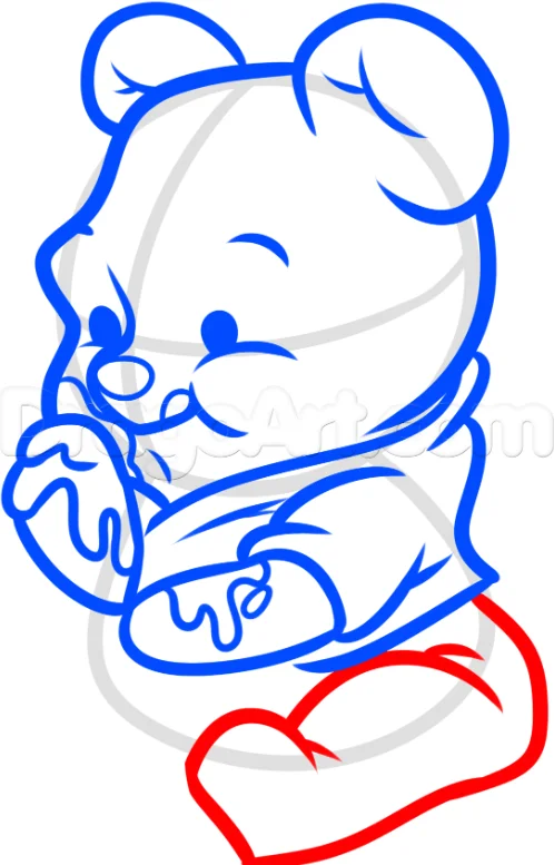 how to draw winnie the pooh