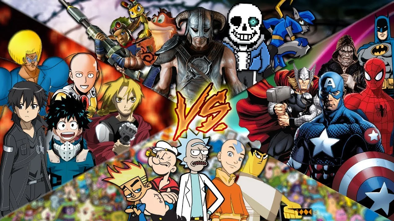 Cartoon vs Anime MUGEN Images  LaunchBox Games Database