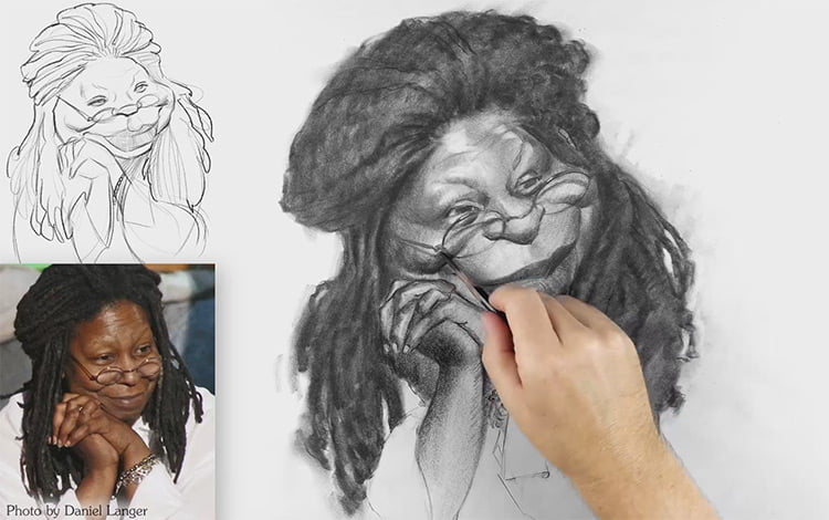 caricature drawing for beginners