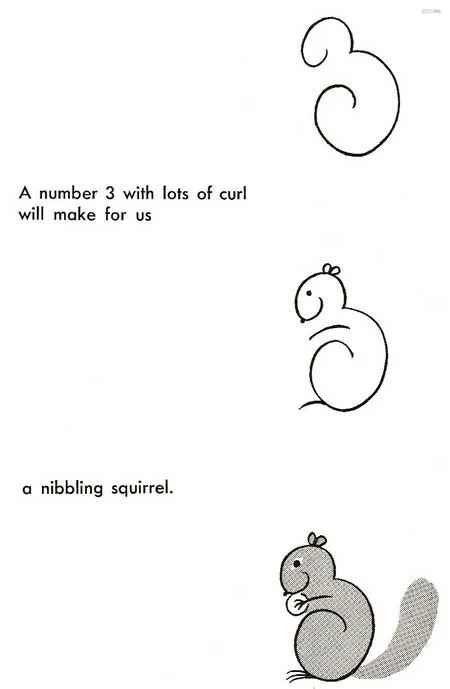 How To Draw A Cute Squirrel With An Acorn Easy - YouTube