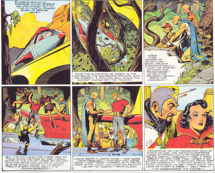 Flash Gordon: A Classic from the Golden Age of the Comics 1967 Alex Raymond