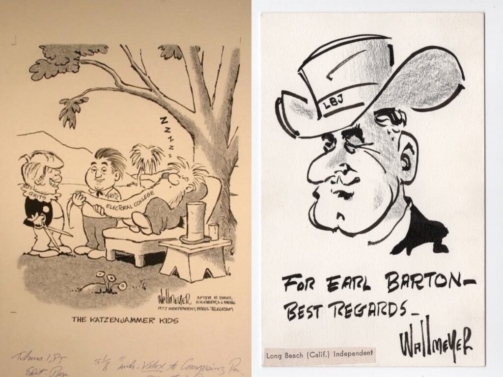 Richard Dick Wallmeyer (1931-): Pioneering American Editorial Cartoonist -  Toons Mag