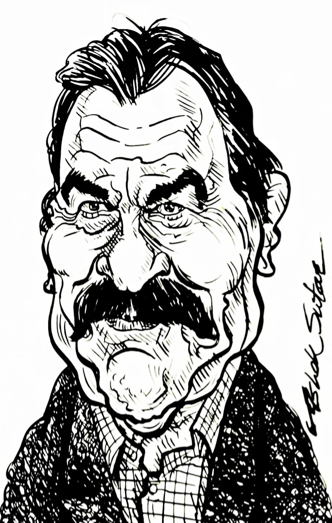 Tom Selleck Toons Mag