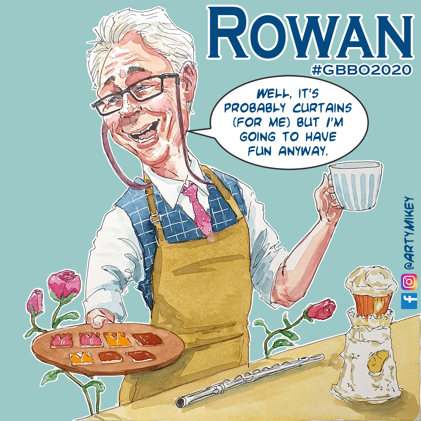 Rowan From The Great British Bake Off 2020 Toons Mag