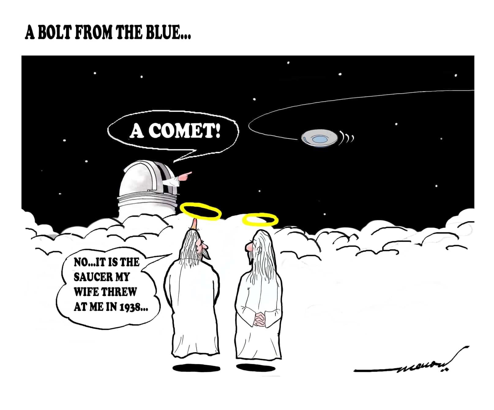 A Bolt From The Blue Toons Mag