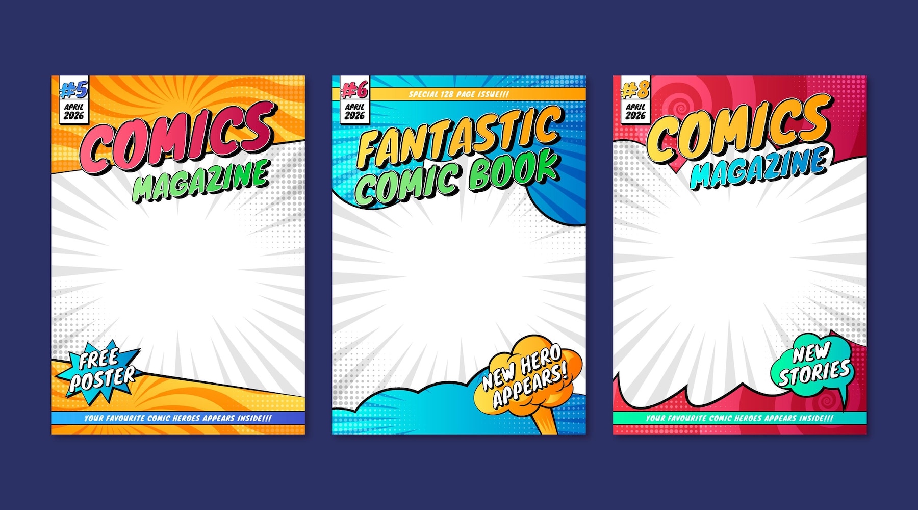 Make Your Own Comic Book Kit: A step-by-step guide for learning to draw  comic book characters and making your own comic book (Kit)