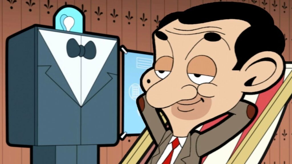 Mr bean store cartoon new