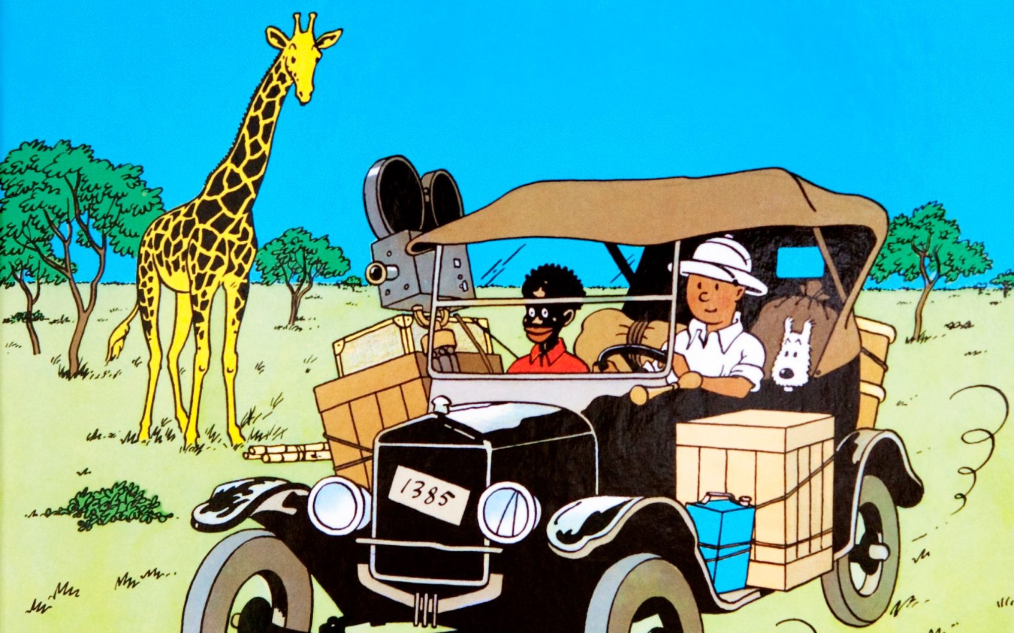 Tintin, Hergé et les Autos - Challenges